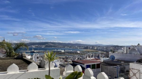 Charming Medina House with Stunning Terrace Views of the Sea and City